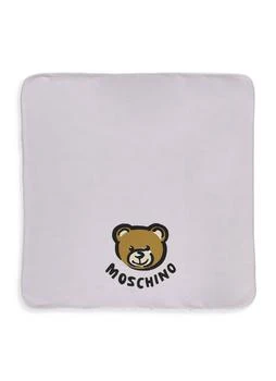 Moschino | Moschino Kids Leo Teddy Printed Finished Edge Blanket 6.6折