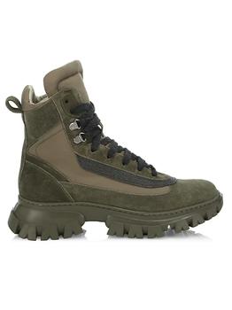推荐Monili-Trim Suede Lug-Sole Hiking Boots商品