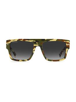商品DSQUARED2 | 56MM Rectangular Sunglasses,商家Saks Fifth Avenue,价格¥1408图片