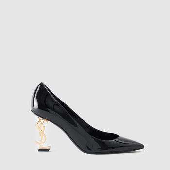 ysl高跟鞋推荐, Yves Saint Laurent | Saint Laurent Women's Opyum Pump 85 Black Heels商品图片 