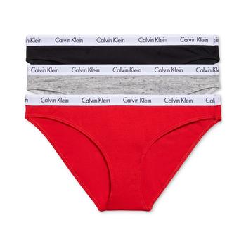 Calvin Klein CK QD3588 Carousel 女士内裤 - 3条装