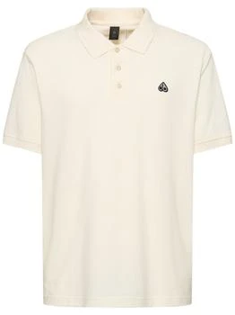 Moose Knuckles | Piqué Cotton Polo Shirt,商家LUISAVIAROMA,价格¥936