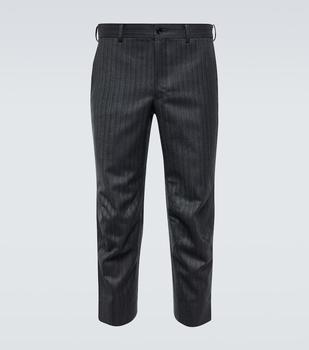 商品Comme des Garcons | Striped straight-fit wool pants,商家MyTheresa,价格¥1991图片