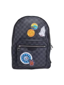 [二手商品] Louis Vuitton | Louis Vuitton Damier Graphite My LV World Tour Josh Backpack Bag In Black Canvas 独家减免邮费