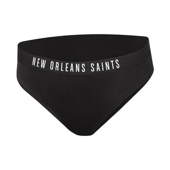 G-III 4Her by Carl Banks | Women's Black New Orleans Saints All-Star Bikini Bottom商品图片,