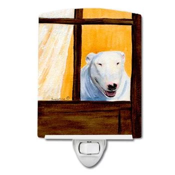 Caroline's Treasures | Bull Terrier Ceramic Night Light,商家Verishop,价格¥204