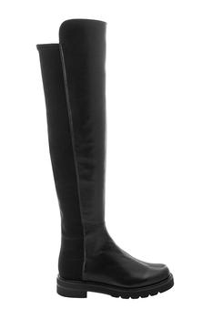 stuart weitzman 5050, Stuart Weitzman | STUART WEITZMAN 5050 LIFT - Leather boots with elasticated back商品图片 6折