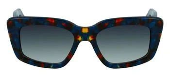 Salvatore Ferragamo | Salvatore Ferragamo Eyewear Rectangular Frame Sunglasses 6.7折, 独家减免邮费