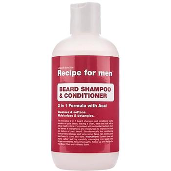 商品Recipe for Men | Recipe for Men Beard Shampoo and Conditioner 250ml,商家The Hut,价格¥128图片