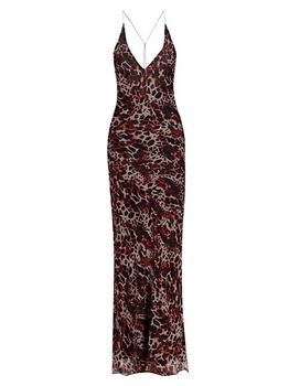 商品Adriana Iglesias | Farne Leopard Silk Slipdress,商家Saks Fifth Avenue,价格¥12808图片