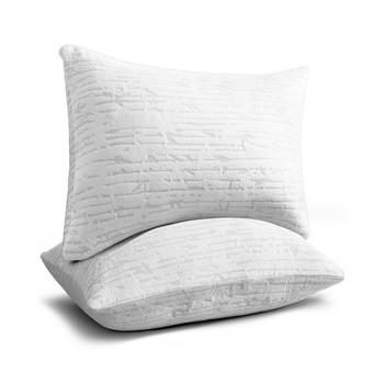 商品CLARA CLARK | Shredded Memory Foam Pillow, Queen, Set of 4,商家Macy's,价格¥2147图片