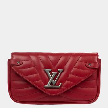 lv新款, Louis Vuitton | Louis Vuitton Red Leather New Wave Shoulder Bag商品图片 7.9折
