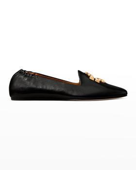 tory burch eleanor北京, Tory Burch | Eleanor Leather Medallion Loafers商品图片 