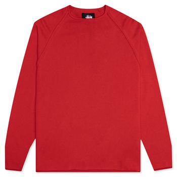 推荐Stussy Exposed Seam Sweater - Red商品