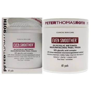 Peter Thomas Roth | Even Smoother Glycolic Retinol Resurfacing Peel Pads by Peter Thomas Roth for Women - 60 Pads Treatment,商家Premium Outlets,价格¥331