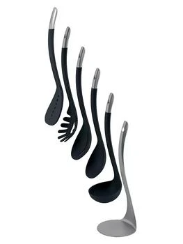 Nest 5-Piece Magnetic Utensil Set & Stand