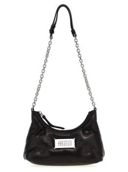 MAISON MARGIELA | Glam Slam Hobo Micro Shoulder Bags Black,商家Wanan Luxury,价格¥6441