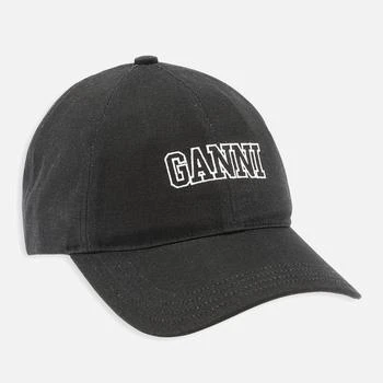 推荐Ganni Women's Software Cap - Black商品