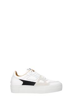 商品AMI | Sneakers Leather White Grey,商家Wanan Luxury,价格¥1014图片