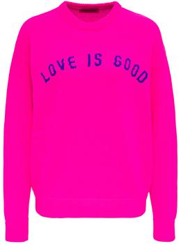 ireneisgood, IRENEISGOOD | Love is Good Pink Wool blend Sweater商品图片 7.6折