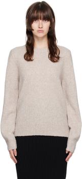 Taupe Slash Sweater,价格$377.20
