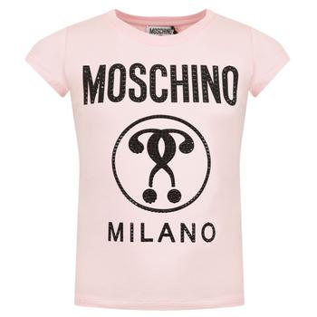 推荐Pink Short Sleeve Milano Logo T Shirt商品