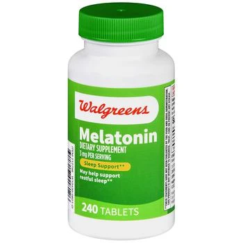 Walgreens | Melatonin 3 mg Tablets,商家Walgreens,价格¥104