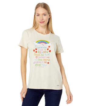 Life is Good | Wizard Of Oz Somewhere Over The Rainbow Crusher™ Tee商品图片,独家减免邮费