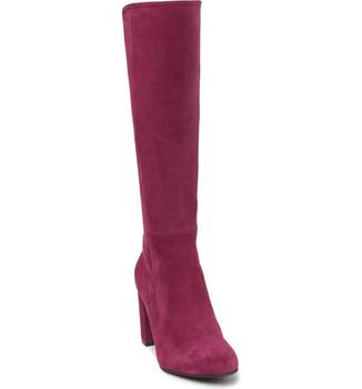 stuart weitzman 靴是什么牌子, Stuart Weitzman | Livia Suede Tall Boot商品图片 4.2折