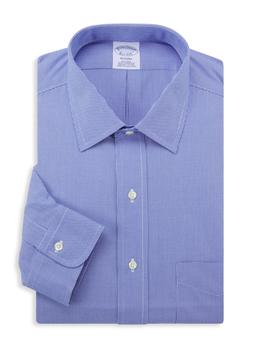 Brooks Brothers | Regent-Fit Checked Supima Cotton Dress Shirt商品图片 2.7折