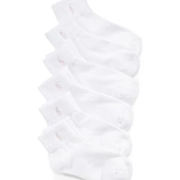 Ralph Lauren | Polo Low-Cut Socks 6 Pack, Little Girls & Big Girls,商家Macy's,价格¥168