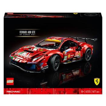 商品LEGO | LEGO Technic Ferrari 488 GTE “AF Corse #51” (42125),商家Zavvi US,价格¥1178图片