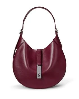 Ralph Lauren | 拉夫劳伦 Polo ID 真皮单肩包 小号,商家Bloomingdale's,价格¥3609