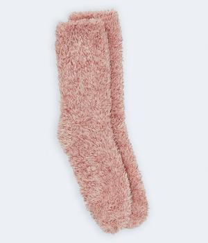 商品Aeropostale | Aeropostale Women's Tinsel Fuzzy Crew Socks,商家Premium Outlets,价格¥23图片