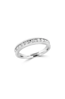 Effy | 14K White Gold Diamond Band Ring - 0.49ct.,商家Nordstrom Rack,价格¥5165