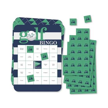 商品Big Dot of Happiness | Par-Tee Time - Golf Bingo Cards and Markers - Birthday or Retirement Party Bingo Game - Set of 18,商家Macy's,价格¥109图片