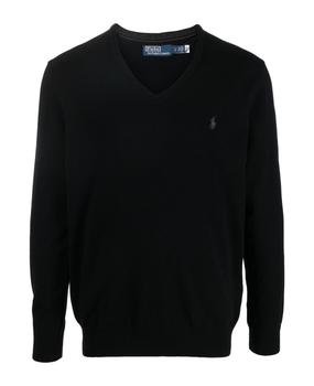 男装拉夫劳伦毛衣, Ralph Lauren | Black Wool Jumper商品图片 