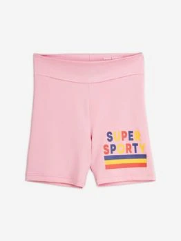 Mini Rodini | Mini Rodini Girls Super Sporty Bike Shorts in Pink,商家Childsplay Clothing,价格¥176