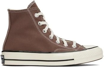 Converse | 棕色 Chuck 70 Seasonal Color 高帮运动鞋 