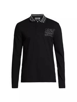 推荐Logo Long-Sleeve Polo Shirt商品