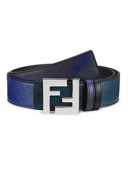 美国芬迪腰带, Fendi | Cintura Reversible Branded Buckle Leather Belt商品图片 
