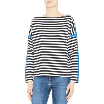 女装Theory, Theory | Theory Womens Linen Blend Drop Shoulder T-Shirt商品图片 2.8折