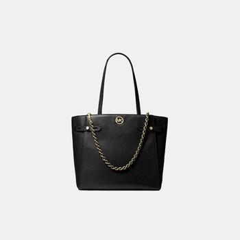 michael kors carmen, Michael Kors | MK 女包 迈克尔·科尔斯 MICHAEL KORS CARMEN系列女士荔枝纹托特手提包30S1GNMT3L BLACK 黑色 常规商品图片 