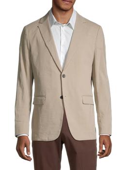 theory西装是什么牌子, Theory | Clinton Linen Blend Blazer商品图片 4.4折