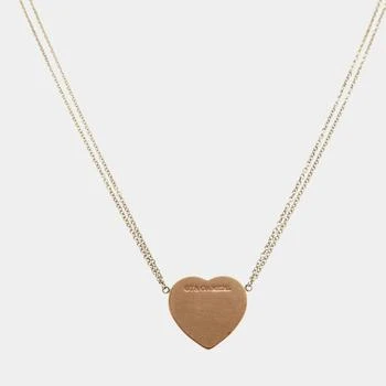 推荐Tiffany & Co. Return to Tiffany Rubedo Heart Tag Silver Double Chain Necklace商品