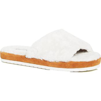 加拿大vince鞋, Vince | Vince Womens Kalina Genuine Fur Slip On Slide Sandals商品图片 7.5折