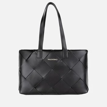 推荐Valentino Ibiza Diamond Quilted Faux Leather Shopping Bag商品
