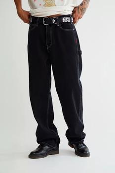 推荐BDG Baggy Skate Fit Jean – Black Contrast Stitch商品