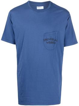 推荐UNIVERSAL WORKS - Pocket Print Cotton T-shirt商品