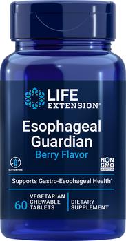 商品Life Extension Esophageal Guardian, Berry (60 Chewable Tablets, Vegetarian)图片
